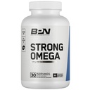 BARE PERFORMANCE NUTRITION, BPN Strong Omega Fish Oil Soft Gel, 1290mg Fish Oil per Capsule, Wild Caught Fish, Sustainablely Sourced, Ifos Certified, 30 Servings