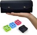 VOFOON Travel Pill Organizer 4 keer per dag, Weekly Pill Box 4X a Day Medicine Organizer Pill Case voor Vitaminen Geneeskunde Visolie Supplementen