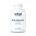 Nutrients vitaux Multi-Nutrients avec le fer et l'iode.com Multivitamine végétarienne et supplément minéral avec le fer.com Gluten, laiterie, sans soja.