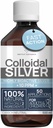 Colloïdal Argent Liquide 8 fl oz 10 PPM - Bioactive Hydrosol Argent Eau - Natural Imune Support Nano Sol Solution de supplément - Qualité Ionique Minéraux - Organic Structured Silver