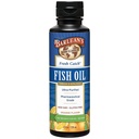 Barlean's Omega 3 Supplément liquide d'huile de poisson, 1262mg Acide gras EPA et DHA, sans OGM et sans gluten, saveur orange, 8 oz