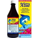 Ballena Azul Aceite de Hígado de Bacalao para Adultos y Niños, COD Leverolie voor volwassenen en kinderen,Vitamins A,D,E, B1, Dietary Supplement, Omega 3, Inmune System Boost, Cherry (Cherry 15 OZ)