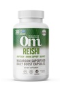 OM MUSHROOM SUPERFOOD Reishi Mushroom Capsules Superfood Supplement, 90 Tel, 30 Dagen, Biologische Adaptogeen voor Stress Relief en Immune Health
