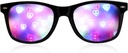Ultimate Diffractie Glazen - 3D Rainbow Heart Effect - Great Edm, Concert, en Rave Accessoire
