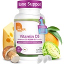 Zahler - Advanced Vitamin D3 50000 IE capsules (120 telling) Kosher Vegetarian Friendly Vitamin D for Immune Support, Bone, Teeth & Muscle Health - Weekly D3 Vitamin Supplement- Easy Swallow Vitamine D3.