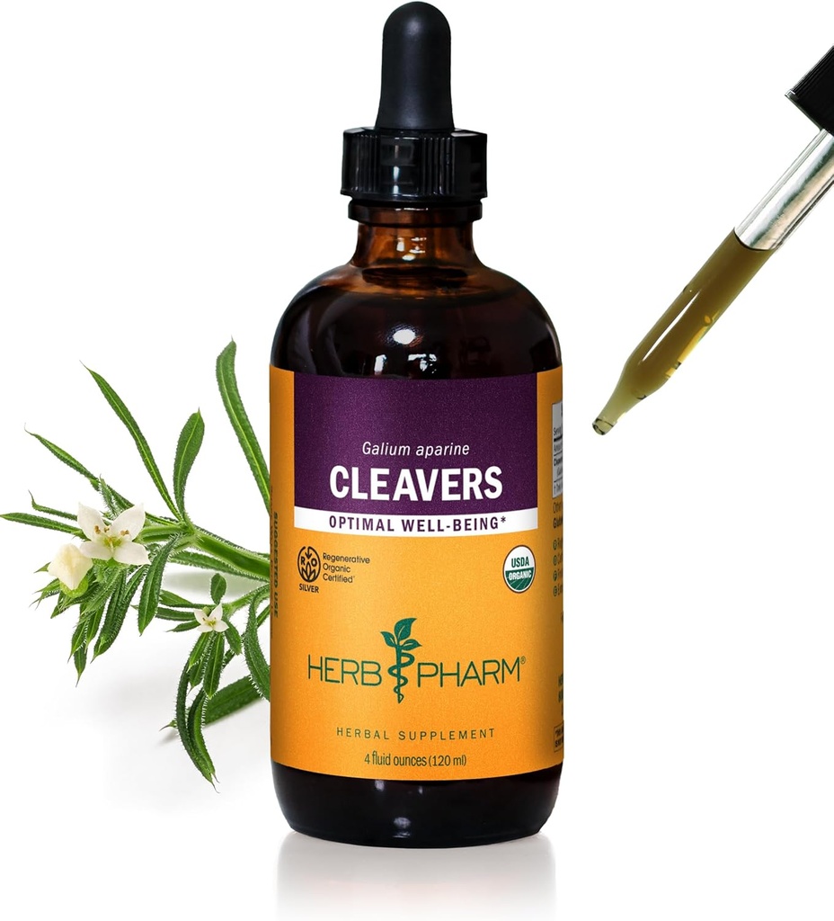 Herb Pharm Cleavers Liquid Extract - 4 Ounce