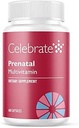 Célébrez les vitamines Bariatric Prenatal Multivitamine Capsules avec l'acide folate (acide folique), la vitamine A, le fer, l'iode et la choline, pour les patients atteints de gastrectomie Roux en Y et Sleeve, 60 Nombre