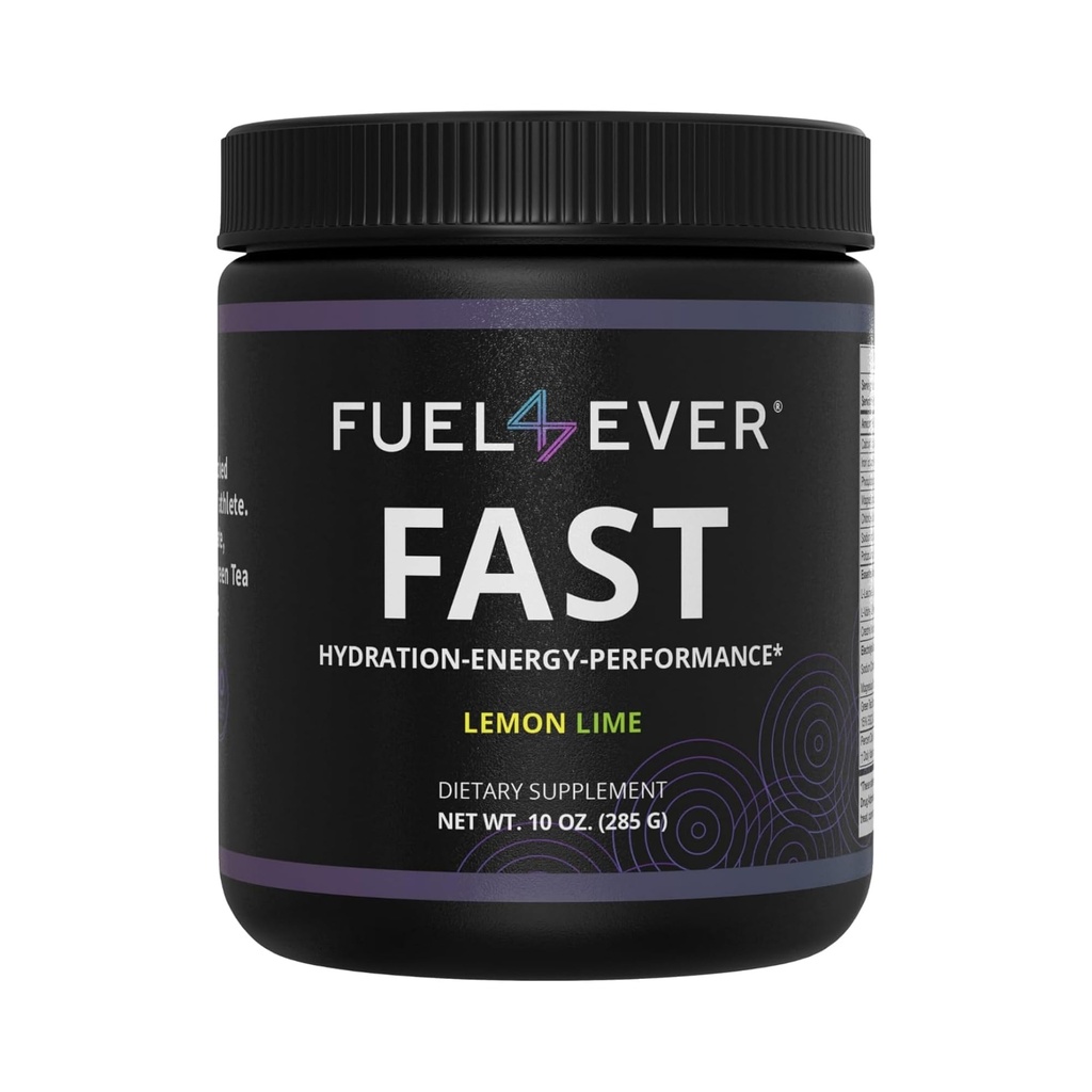 Brandstof 4 Ever Fasting Electrolyte Powder met Creatine, essentiële Aminozuren & Green Tea Extract Geen Suiker, Geen kunstmatige zoetstoffen of Ingrediënten ...