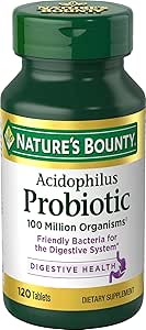Nb Acidophilus Formaat 100s Natuur's Bounty Acidophilus Probiotic Tablets 100 Tel.