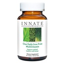 INNATE Response Formulas One Daily without Iron-Free Daily Multivitamine - With B Vitamins - Vegetarian, Non-GMO, and Kosher - Made Without 9 Food Allergens - 60 Count (60 Servings)