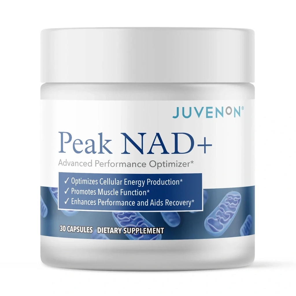 Juvenon Peak NAD+  Niveaus, ondersteunen cellulaire vitaliteit, en bevorderen van natuurlijke vernieuwing