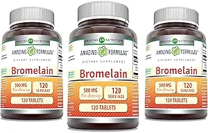 Verbazingwekkende Formules Bromelain 500 Mg Tablets Supplement 