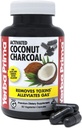 Yerba Prima Geactiveerde Kokoskool, 60 capsules - Natuurlijke Detox - Vegetarisch, Veganistisch, Glutenvrij, Niet GGO