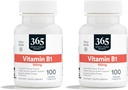 365 door Whole Foods Market, Vitamine B1 100Mg, 100 tabletten (verpakking van 2)