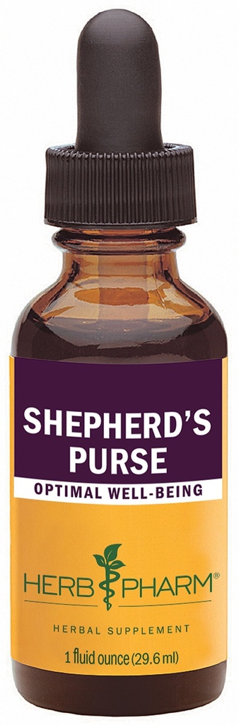 Herb Pharm Certified Biologische Shepherd's Purse Liquid Extract, 1 Oz