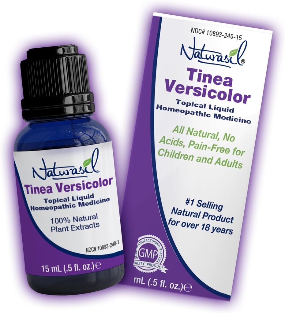 Naturasil Krachtige Tinea Versicolor behandeling - Fast-Acting Tinea Versico relief 