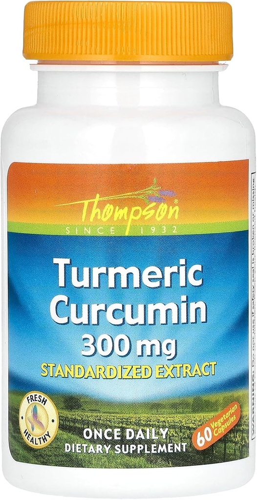 Kurkuma Extract 300mg Thompson 60 Caps