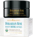 Alteya Organics Rose Beauty Detox Capsules - USDA Certified Organic met Bulgaarse Rose Oil en Oenothera Detox Complex - 30 Servings