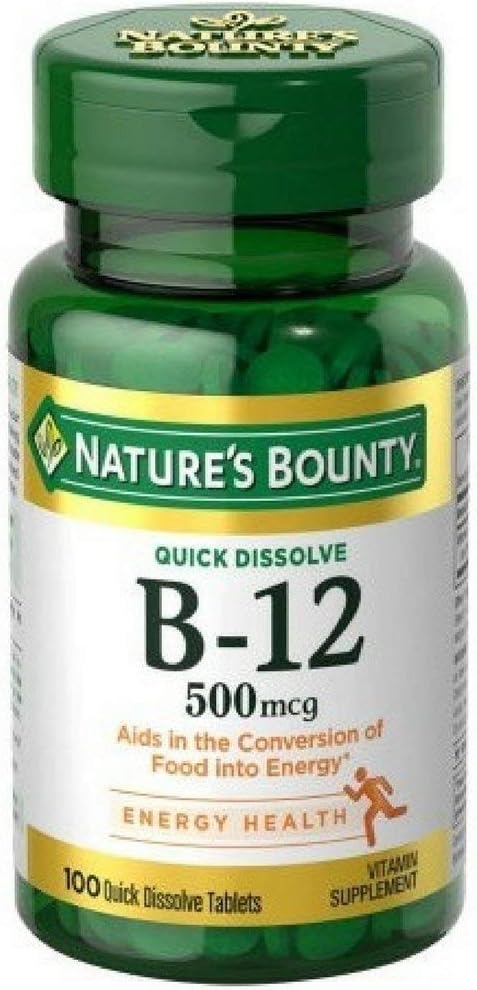 Bounty Vitamine B-12 500 mcg, 100 ea(pack van 5)