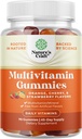 Multivitamine Gummies voor volwassenen - Halal Multivitamine Gummy met B12 Biotine - Gelatine-vrije Gummy Multivitaminen voor mannen en vrouwen - Vitamine Gummies met zink en vitamine D - Non-GMO Glutenvrije - 90 Tel.