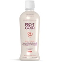 ProT Gold Liquid Collageen Proteïne Shot, 17g Clear Protein Nano-Hydrolyzed Gras Fed Collageen, 2g Arginine voor wond ondersteuning, Glutenvrij, Suikervrij, 0g Carbs, Non GMO, Berry, 30 floz Fles