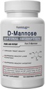 Superior Labs D-Mannose 500 mg, Pure Non-GMO Optimale Absorptie Prebiotische, Urine Tract, Blaas en Nier UTI Ondersteuning, Digestieve en Lever Gezondheidshulp, IC Relief for Women & Men, 120 Veg Caps
