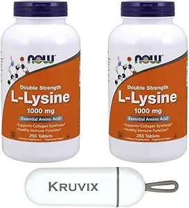 NOW Foods Supplementen, L-Lysine (L-Lysine Hydrochloroide) 1.000 mg 