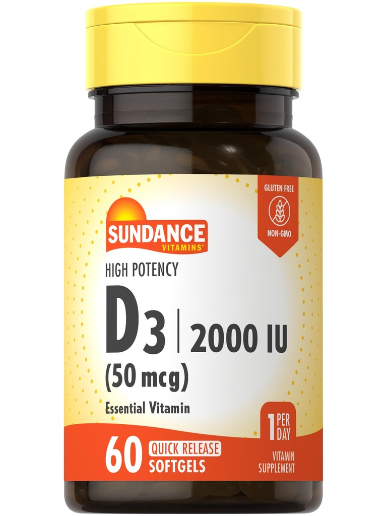 Sundance Vitamine D3 2000 IE 