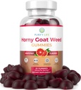 Krachtige geile geit onkruid voor mannen en vrouwen (Max Potency Chews 800mg), geile geit onkruid extract Gummies voor energiebeheer, prestaties en uithoudingsvermogen - Veganistisch, Glutenvrije, natuurlijke Grapefruit smaak