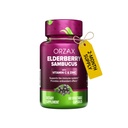 ORZAX Vlierbessen Capsules - Immune Support Supplement met Vlierbessen Vitamine C en Zink - Antioxidanten Supplement voor vrouwen en mannen (60 plantaardige capsules)