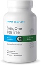 Cooper Complete - One a Day Complete Multivitamine Without Iron - Daily Multivitamine and Mineral Supplement - 60 dagen tabletten per fles. Verpakking van 1
