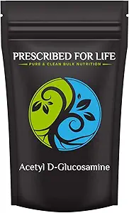 Prescribed For Life Acetyl D Glucosamine Powder, Monosaccharide Derivative of Glucose (GlcNAc) (10kg / 22lb)