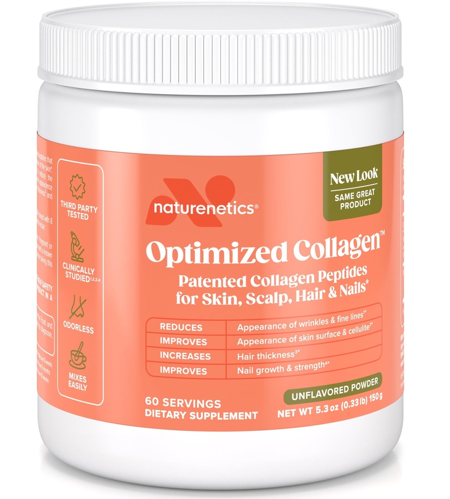 Naturenetics Hair, Skin & Nails Collages Peptides 