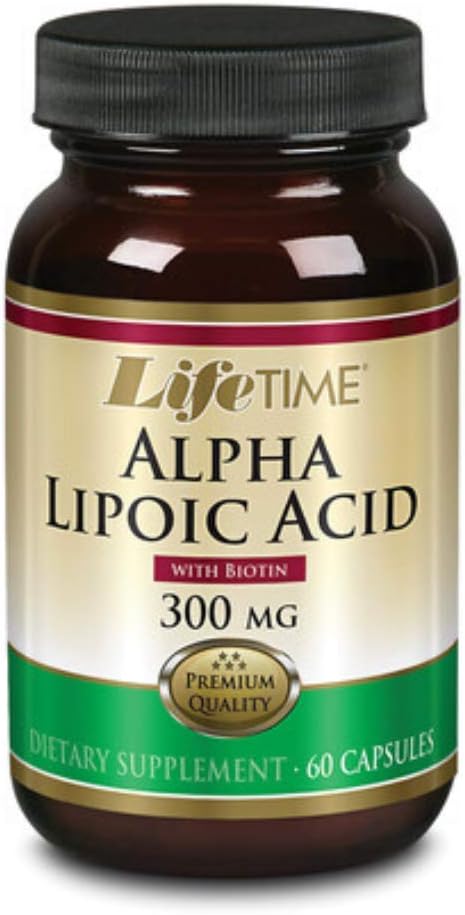 LIFETIME Alpha Lipoïnezuur 60 ct 300 mg