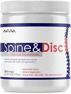 Navan Spine and Disc Osteo Bot Strength & Density Supplement Powder with Calcium, Fosfor, Vitamine D, Glucosamine, Chondroitin, MSM, & Turmeric by Clinical Experts