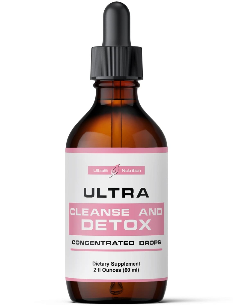 Nettoyer le foie Détox et réparer les gouttes avec extrait de chardon de lait, extrait de racine de dandelion et extrait d'artichaut. Une formule de soutien du foie et de santé du foie. Un supplément de désintoxication Colon Cleanser et foie