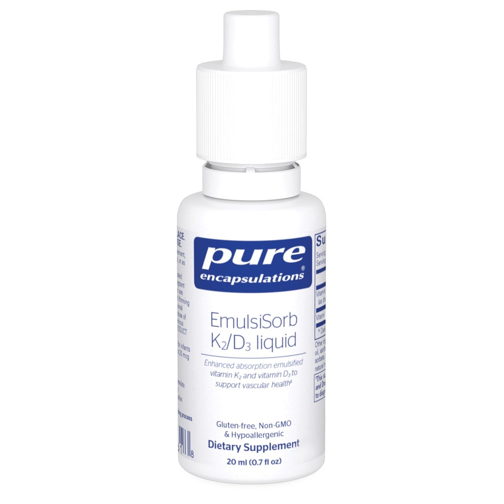 Pure Encapsulations EmulsiSorb K2/D3 Liquid 