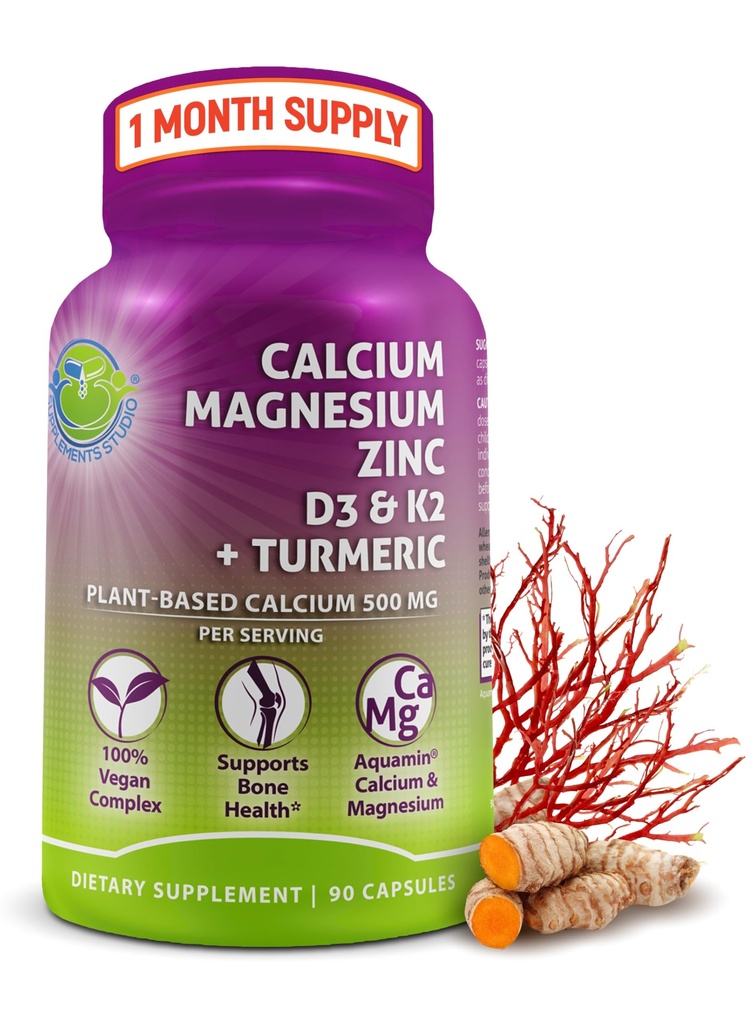 Plant-based Calcium 500 mg (Aquamine) 
