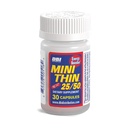 Mini Thin 25/50 - Energy Capsules samengesteld met Cafeïne - 30 Capsules