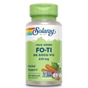 SOLARAY Fo-Ti 610 mg - Soutien à base de plantes pour le vieillissement, la longévité et les cheveux, la peau et les ongles - Vegan - Garantie de remboursement de 60 jours - 100 portions, 100 capsules
