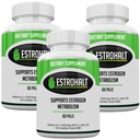 Estro-Halt 3 Pack 180 Comprimés- Supplément DIM (Diindolylméthane) et Indole-3-Carbinol (I3C) Meilleur anti-œstrogène pour les femmes et les hommes