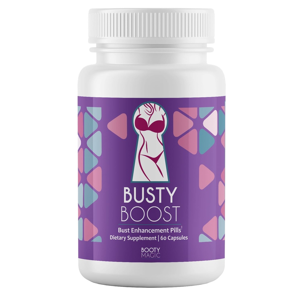 Piles d'amélioration mammaire busty Boost - Piles d'amélioration et d'élargissement pour les plus gros seins et la croissance. Formule naturelle Fenugreek, Saw Palmetto et Maca. Des seins plus pleins et plus fermes en 1-2 mois – Fabriqués aux États-Unis