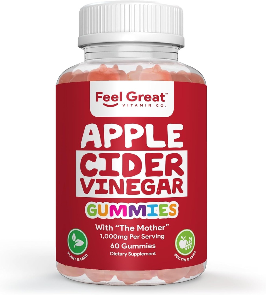 Voel grote vitamines Apple Cider Vinegar Gummies 