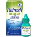 Refresh Relieva voor contacten Lubricant Oogdruppels voor droge ogen, 0,27 Fl Oz Steriel