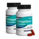 OmegaQuin Black Seed Oil + Vivo Mega Fish Oil Synergistische Omega-3 & Thymochinon supplement