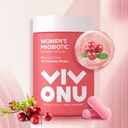 Probiotiques pour femmes, Prébiotiques et Lactobacillus Mélange probiotique,60 milliards d'UFC,18 souches,Aide à la santé des femmes,Boost Immune,Digestive,Gut,Promote saine odorine vaginale et flore vaginale