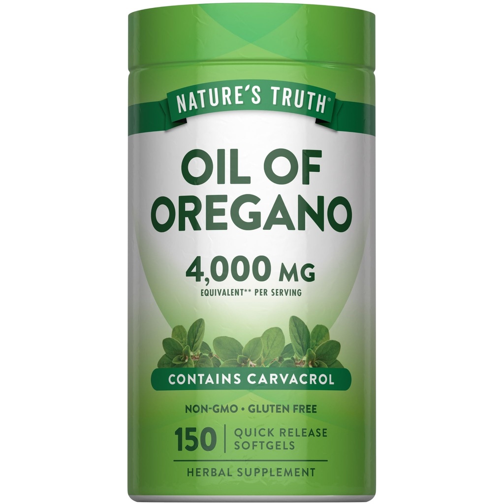 De waarheid van de natuur olie van Oregano Softgels . . . .