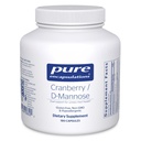 Pure Encapsulations Cranberry D-Mannose - Ondersteunt Urine Tract Health* - met Cranberry Fruit Solids - Vegan & Non-GMO Dieetsupplement - 180 Capsules
