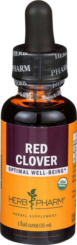 Herb Pharm Certified Biologische Rode Klaver Liquid Extract, 1 Fl Oz