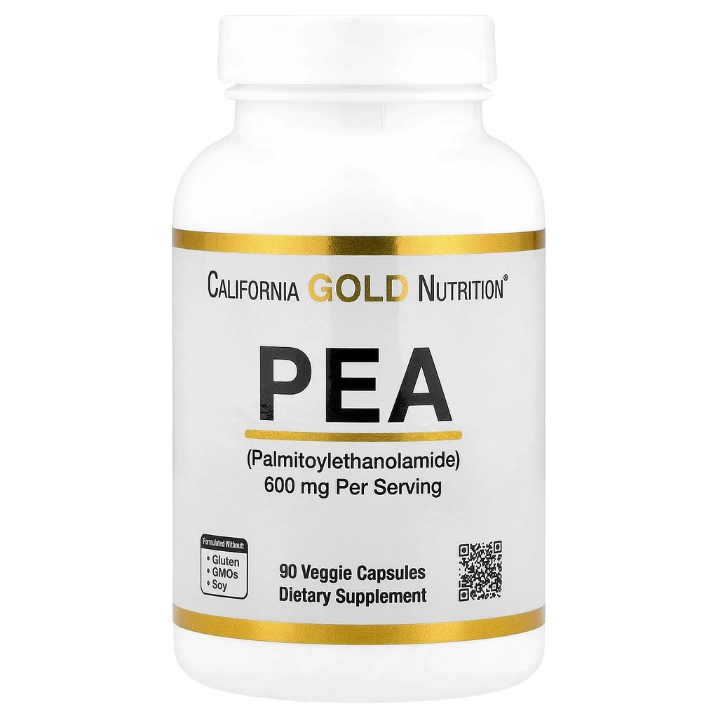 Lake Avenue Pea Palmitoyléthanolamide, pois micronisés, soutient le soulagement de la douleur et du malaise mineurs occasionnels, sans gluten, sans soja, 300 mg, 90 capsules de légumes